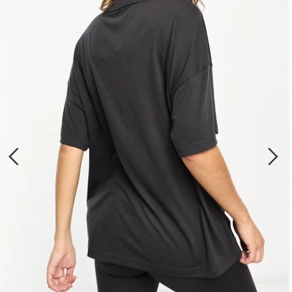 PUMA Training Oversized T-shirt in dark gray Women's Size L Large - Picture 3 of 4